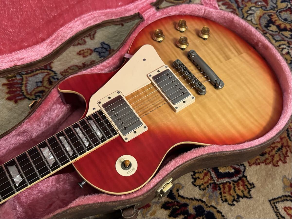 良品 Greco Les Paul Custom CS グレコ レスポールカスタム チェリー
