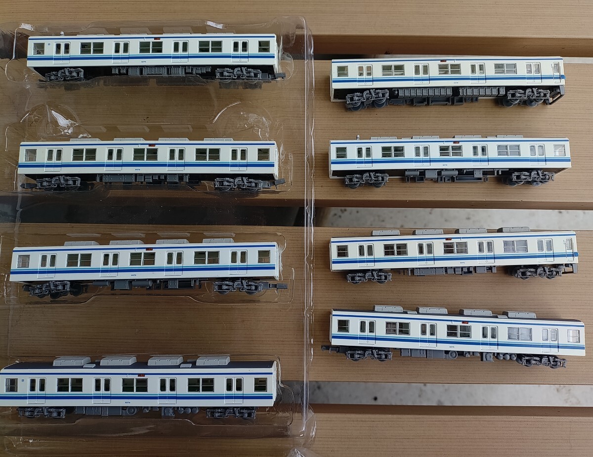 カ*ん様 鉄道コレクション　東武鉄道8000系8111編成セイジクリーム　6両セ カ*ん様 鉄道コレクション 東武鉄道8000系8111編成セイジクリーム 6両