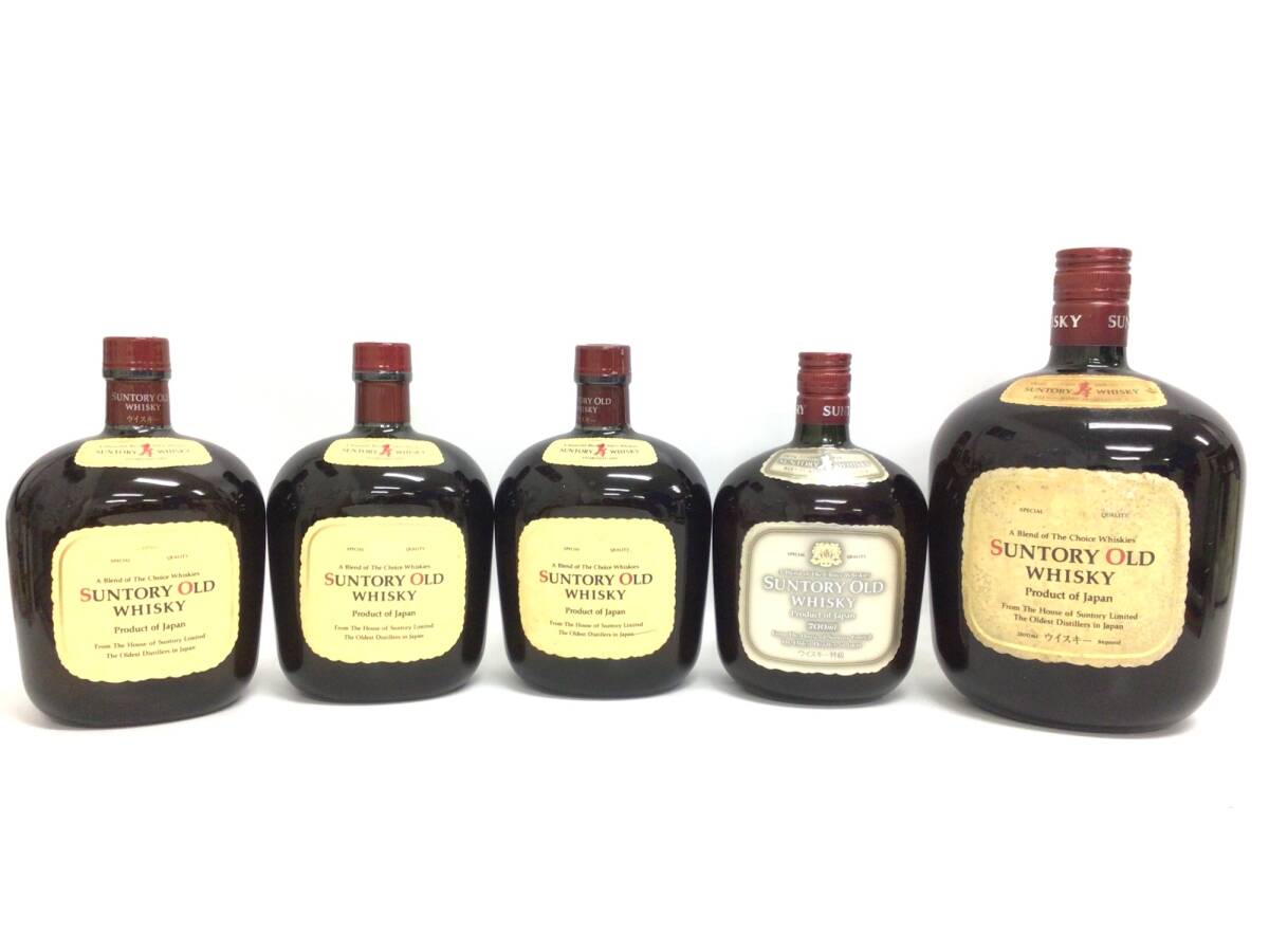 中古】サントリーオールド G&G（甲冑/騎士/鎧）ボトルカバー ボトル