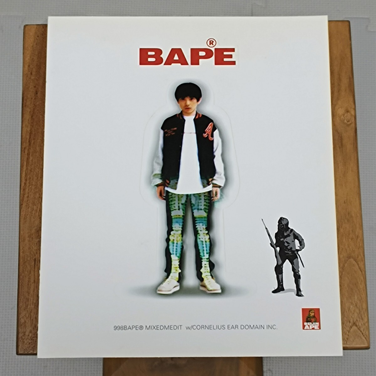 激レア a bathing ape エイプ 初期 ブルゾン ジャケット 猿 刺繍ロゴ