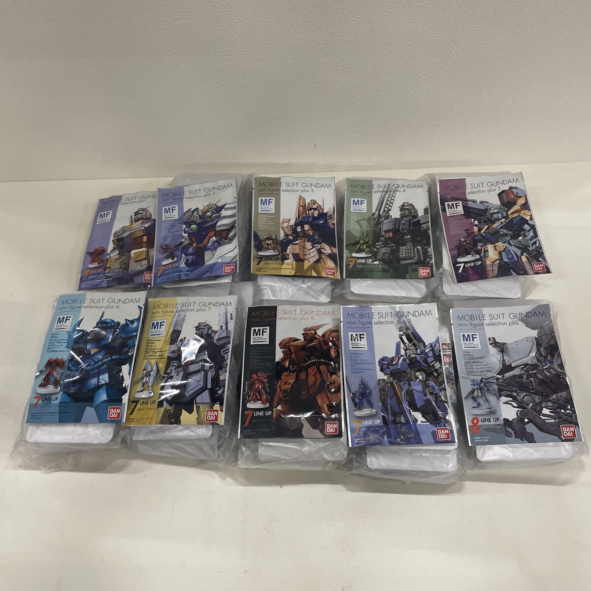 ガンダム ミニフィギュア 57点 新品未開封　まとめ売り 送料120円】ガンダムミニフィギュアセレクション Zガンダム
