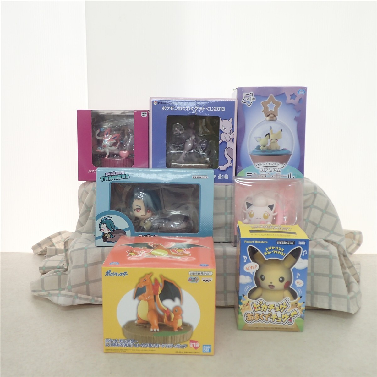 新品】ポケモン☆てのひらイーブイ てのひらニンフィア セット 動作