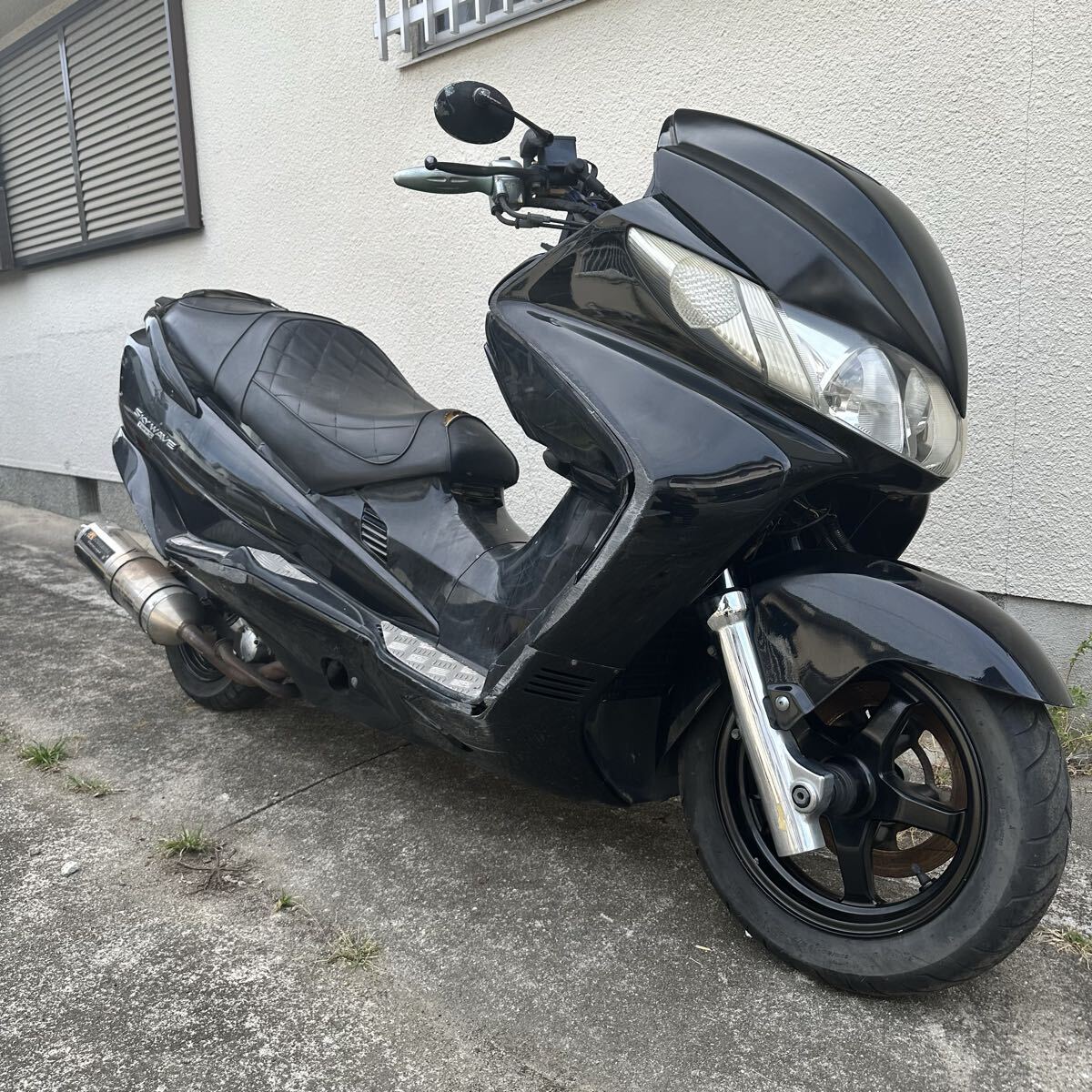 グランド マジェスティ YAMAHA SG15J カスタム 車体 ヨシムラマフラー