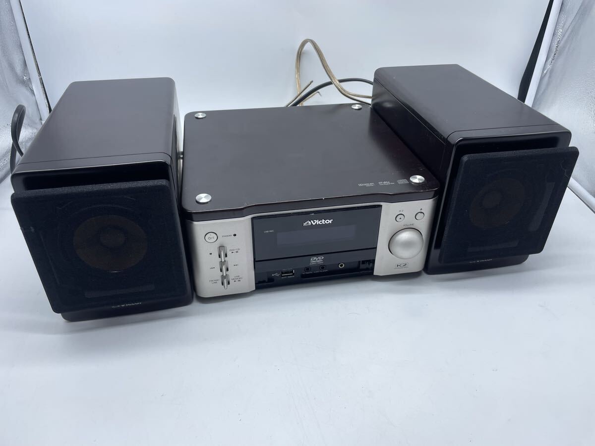 Victor ビクター JVC UX-KX1-H シルバー マイクロコンポーネントMD