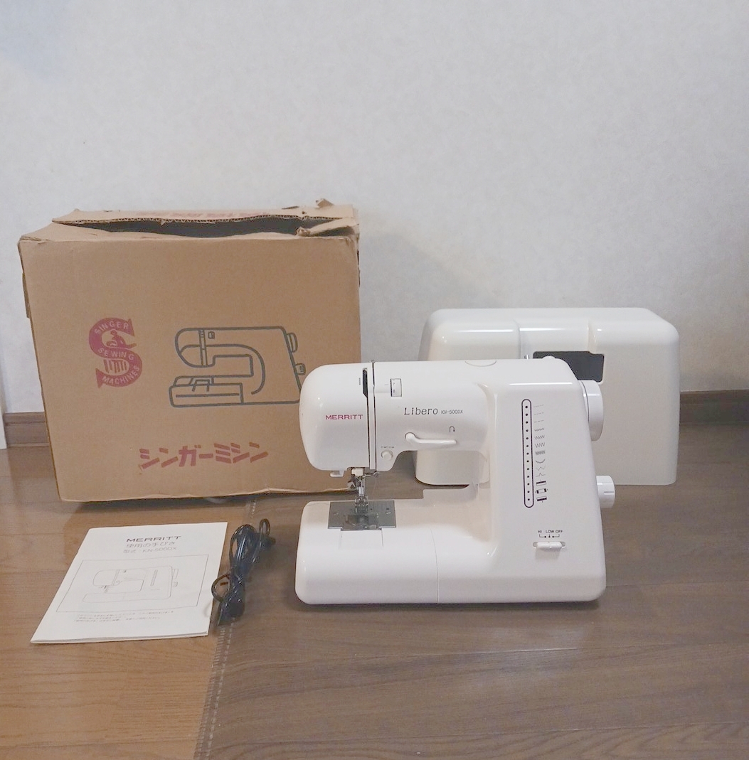 SINGER/シンガー コンパクトミシン MERRITT LIBERO KN-510DX メリット