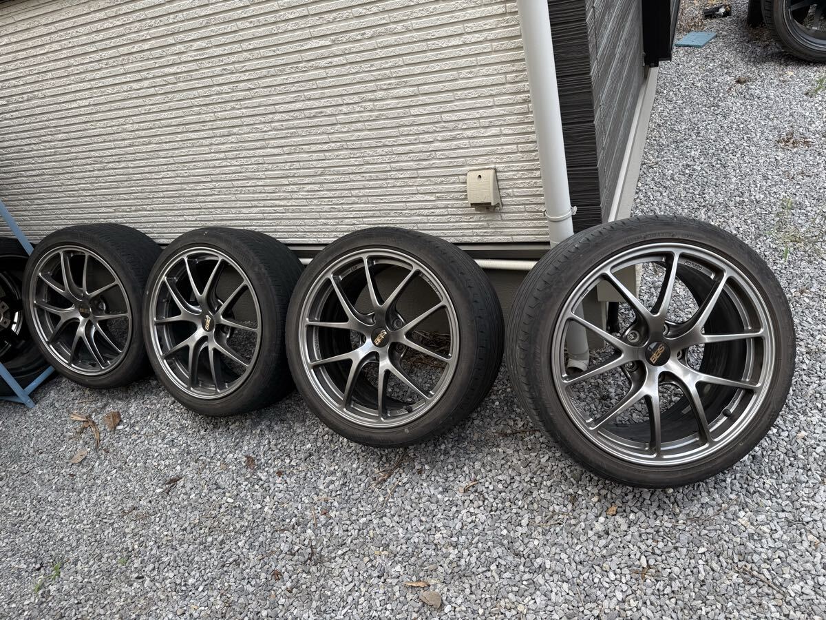 日産v35スカイライン 純正ホイール18インチ 4本セット中古 8j-18