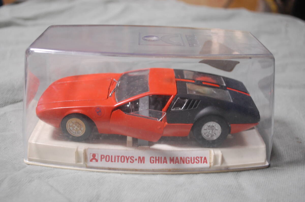 未組み立て【旧車】旧バンダイ デ・トマソ マングスタ DE TOMASO