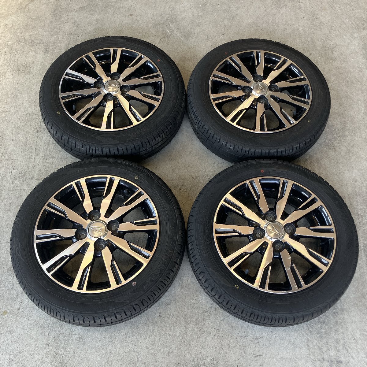 ☆ダイハツ ムーヴカスタムRS L175S 純正 アルミホイール 16×4.5J +45