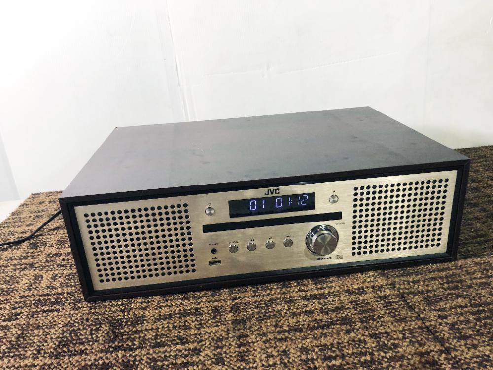 送料無料 JVCケンウッド ビクター CD-MDポータブルシステム シルバー