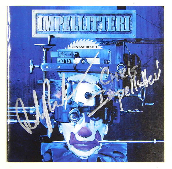 ☆◇インペリテリ／IMPELLITTERI 直筆サイン入りCD＆チラシ＆色紙