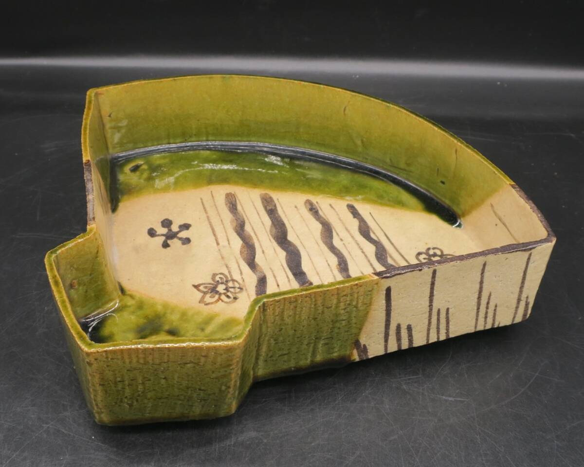 京都makita〕最上作品 北大路魯山人 染付魚形箸置き 8客（箱無し）の