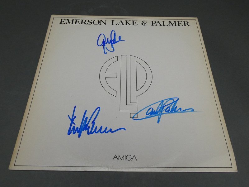 エマーソン・レイク・アンド・パーマー Emerson, Lake & Palmer 直筆