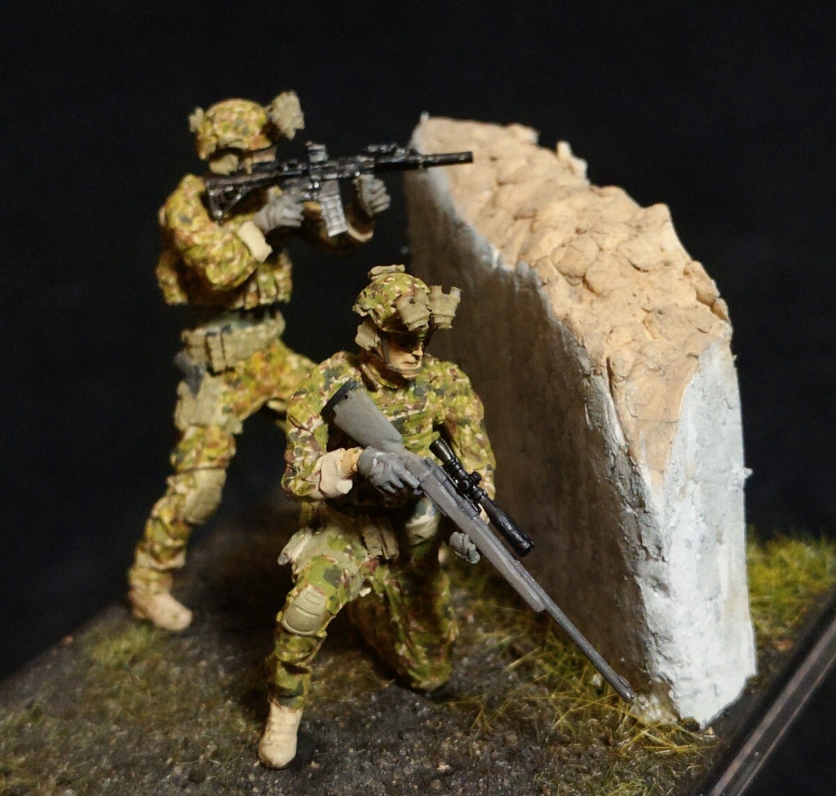 中古】【送料無料】陸上自衛隊 特殊作戦群 ワッペン2枚セットの落札