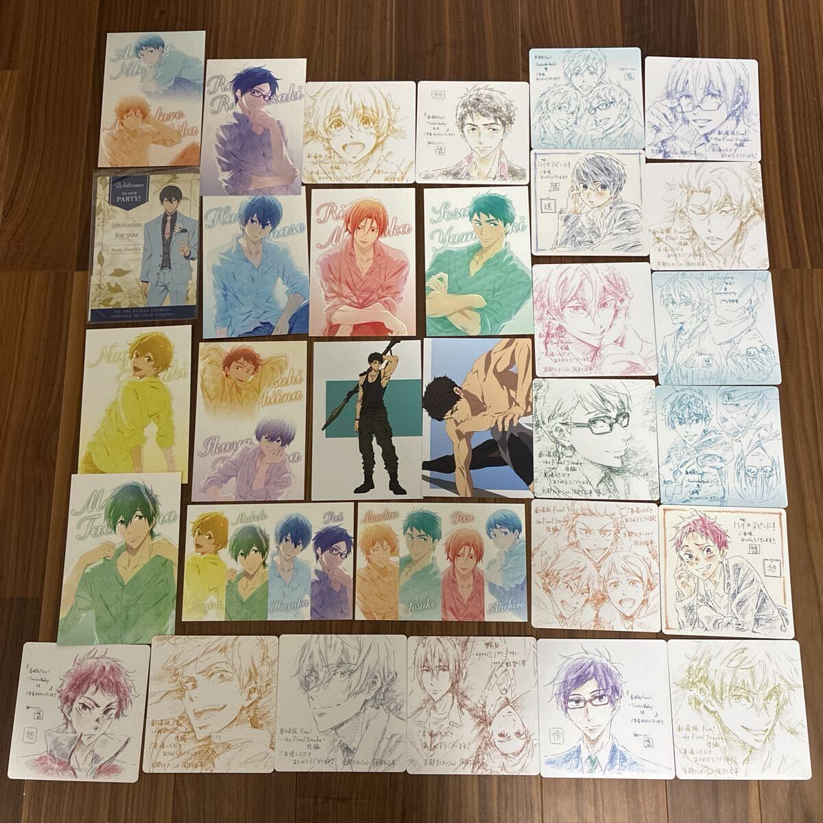 新品】Free! コースター 劇場版 入場特典 Free ハイスピード 七瀬遙 遙