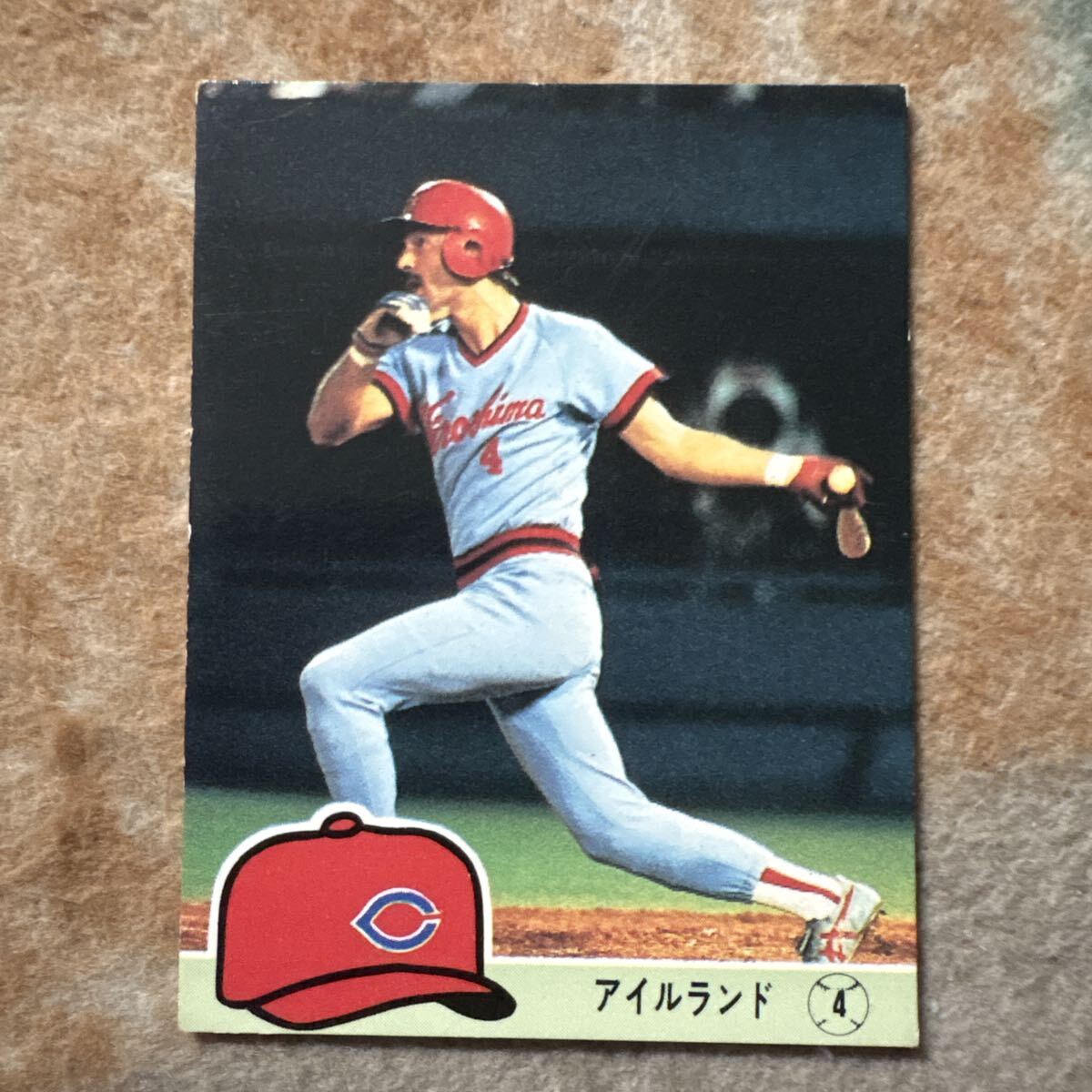カルビー プロ野球カード 1984年 広島東洋カープ □アイルランド□(No