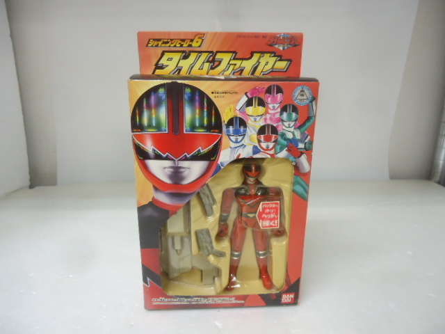 【未開封】未来戦隊タイムレンジャー　シャイニングヒーロ　6体セット 新品】絶版フィギュア「シャイニングヒーローシリーズ6 タイム