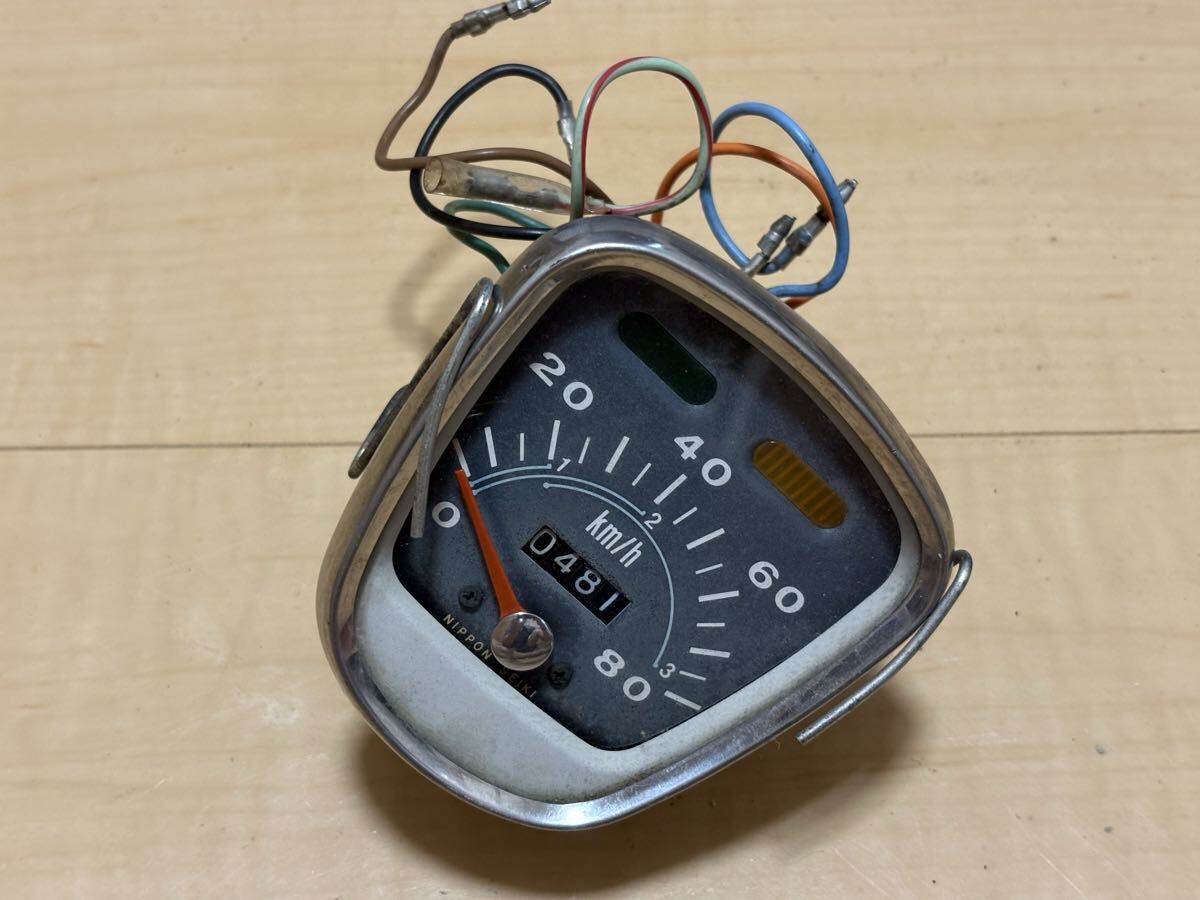 NIPPON SEIKI ダックス 80キロ メーター ホンダ ゴリラ ダックス 純正 スピード メーター 80㎞/h NIPPON SEIKI