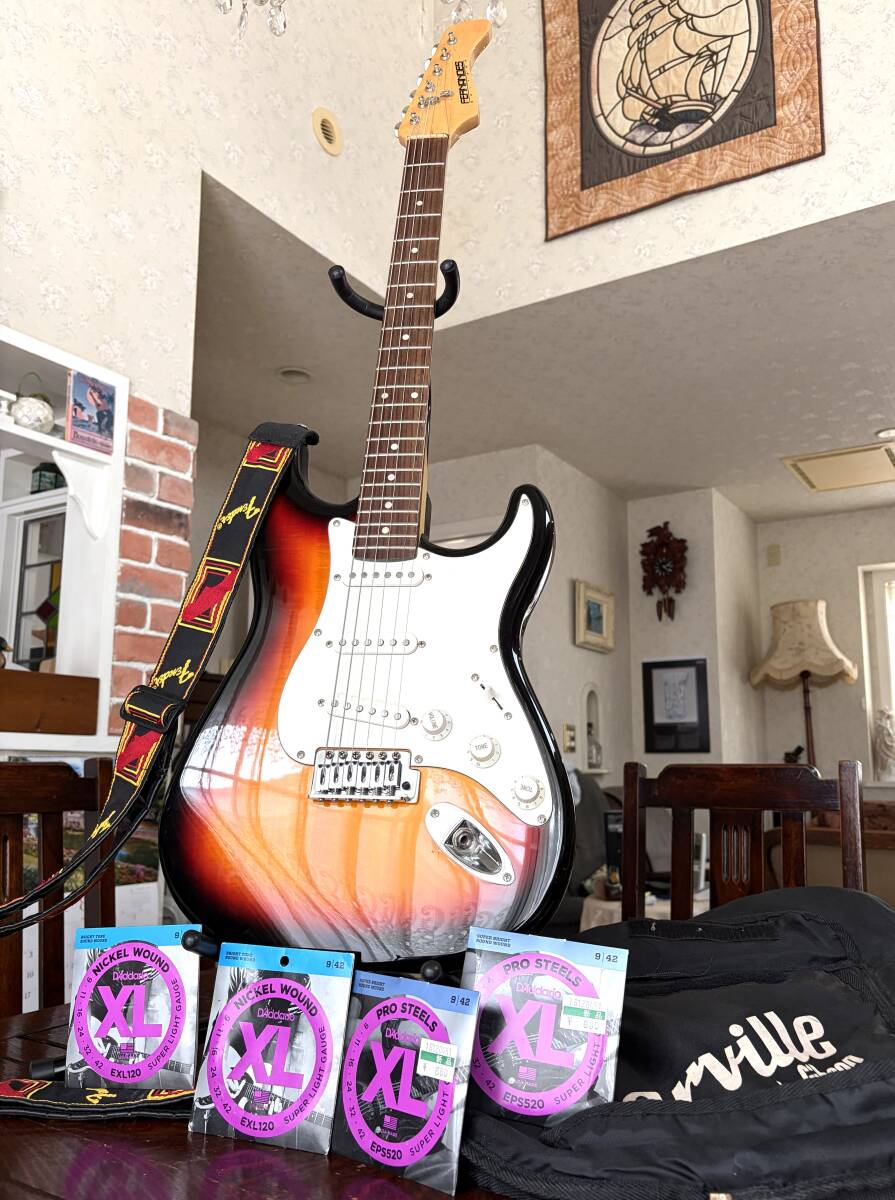 中古】☆FERNANDES☆ST-45C STB アッシュボディ SSHピックアップ