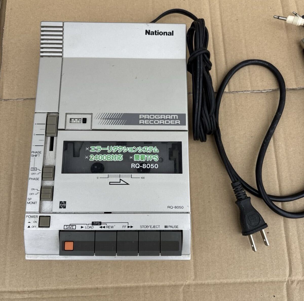 傷や汚れあり】◇昭和レトロ National/ナショナル RQ-8030 データ