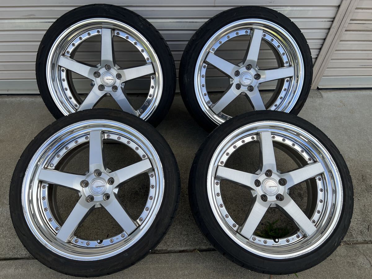 WORK GNOSIS HS202 GH2 8.5J +10 9.5J +10 PCD120 BMW ワーク