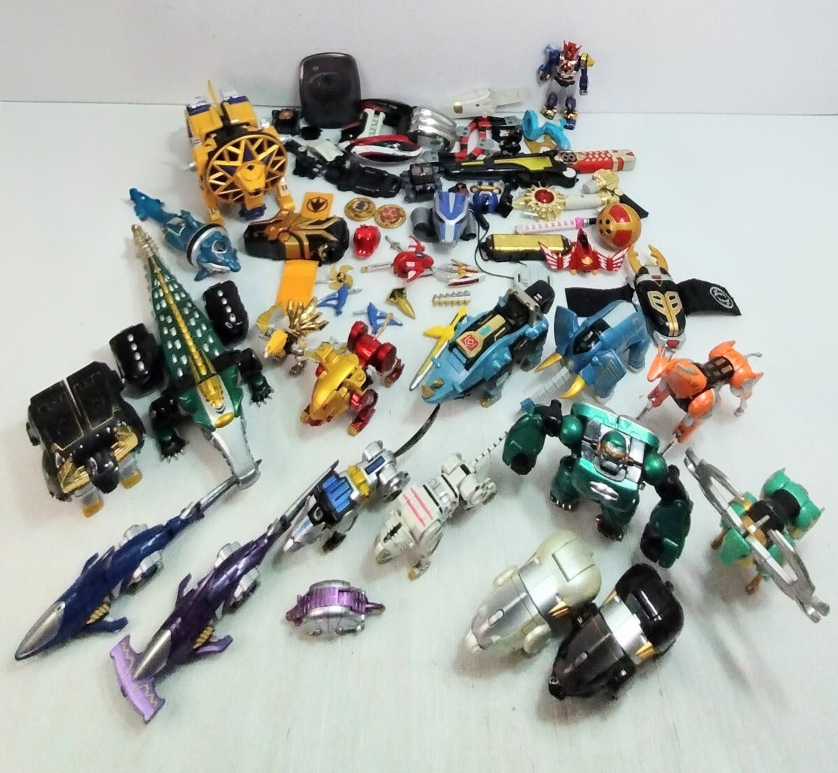 新品】百獣戦隊ガオレンジャー 百獣合体DXガオイカロス セット箱 未
