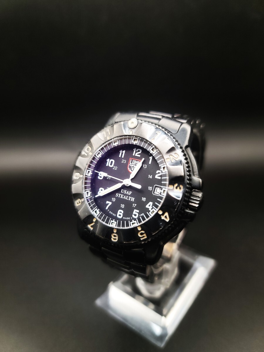 中古】初期ブルーガラス!!【希少】ルミノックス T25 正規 LUMINOX 3400