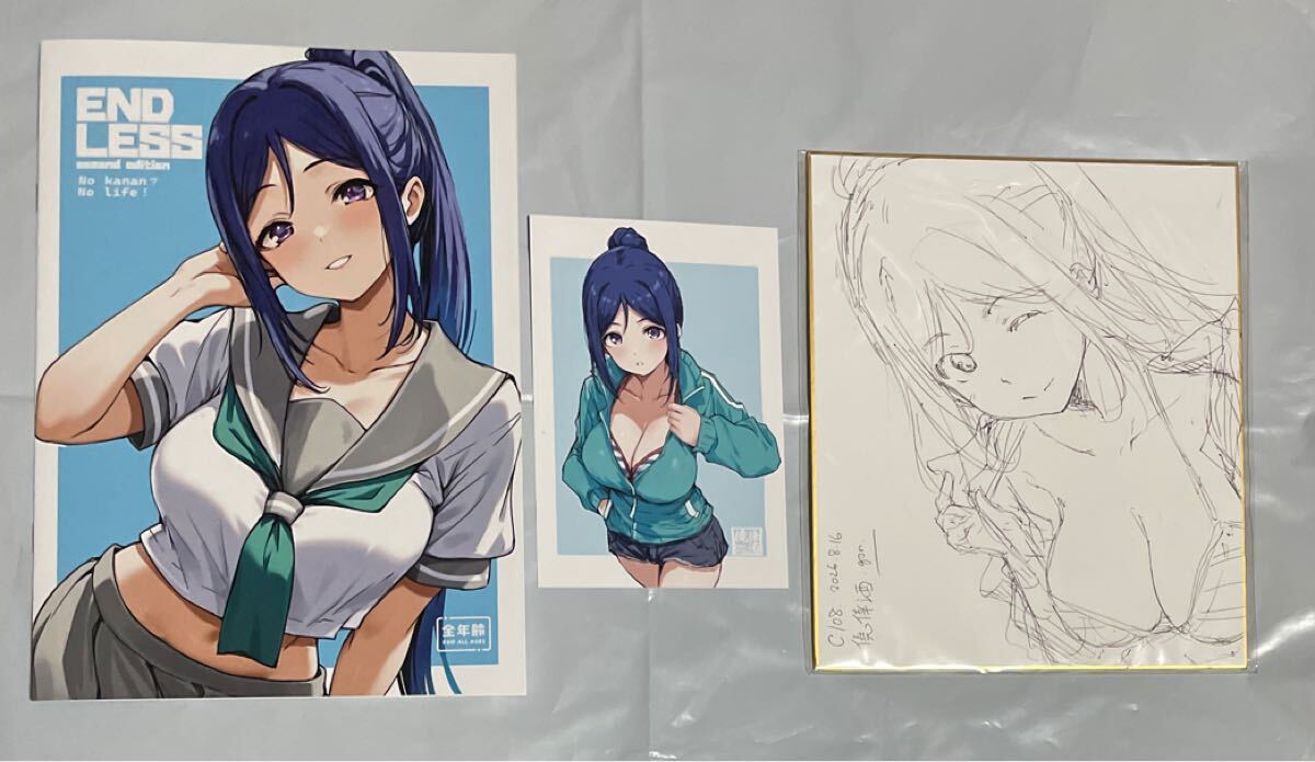 新品】ラブライブμ'sミューズ 直筆サイン色紙 メンバー9名 声優の落札