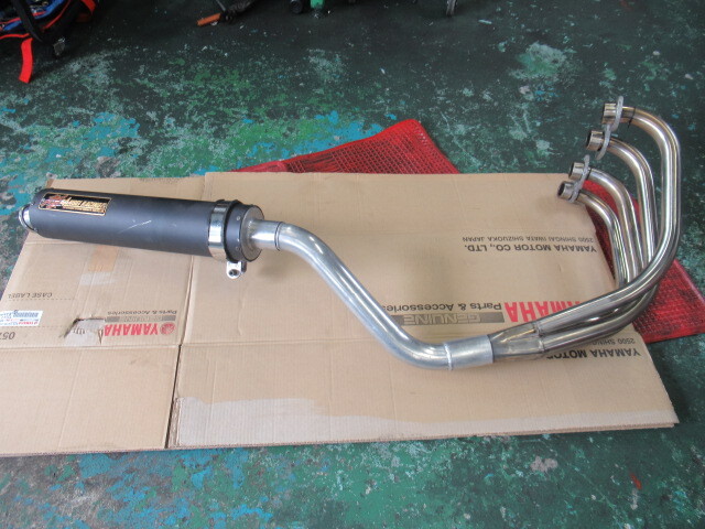 VFR400 NC30 サンセイレーシング ステン×アルミ マフラー 奇跡の美品級