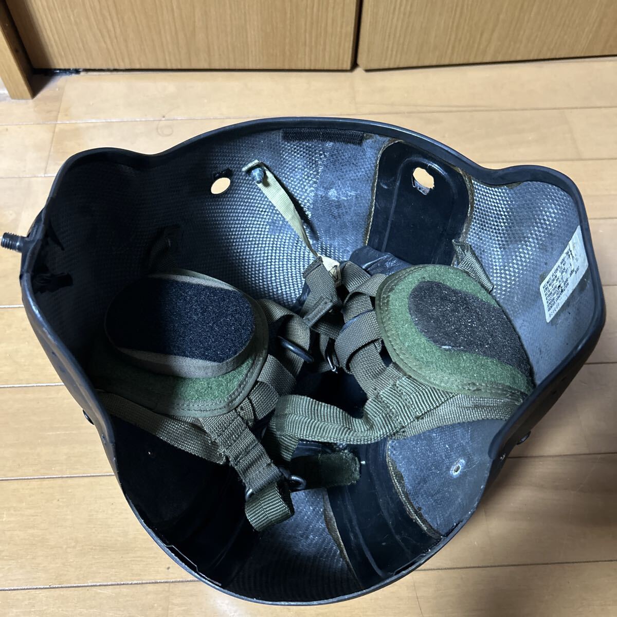 SPH-4Bではなく空軍仕様のSPH-4AF リペアパーツ付き 米軍 ヘリパイロットヘルメット SPH-4B GENTEXの落札情報詳細 - Yahoo
