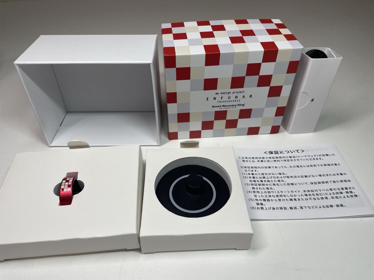 初代 au INFOBAR モックアップ 未使用品 箱付き au design project adp