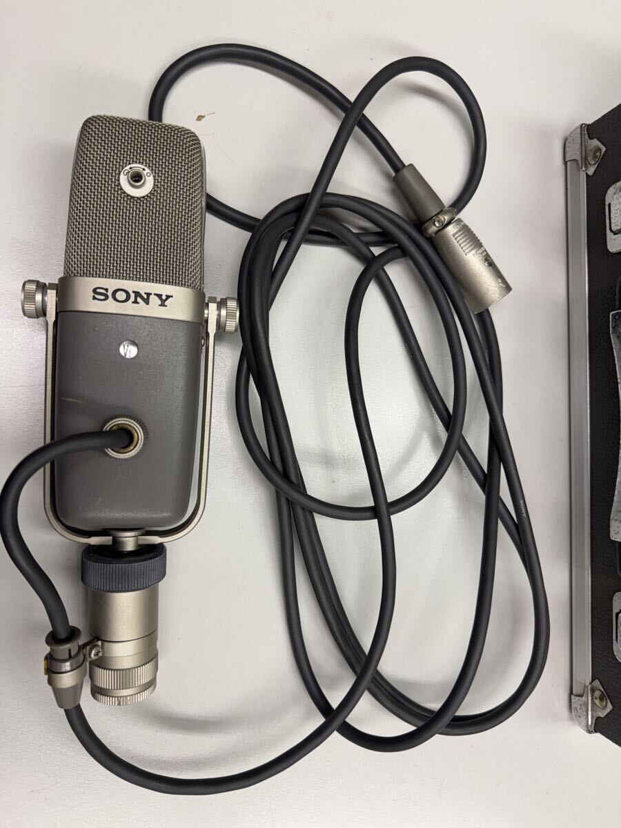 ○名機 SONY C-38B コンデンサーマイク サンパチマイク音出し確認済み