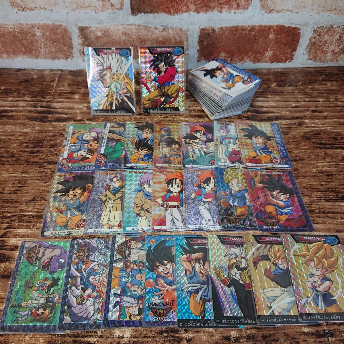ドラゴンボールGT アマダ PPカード No.41 キラ悟飯ファミリー 当時もの