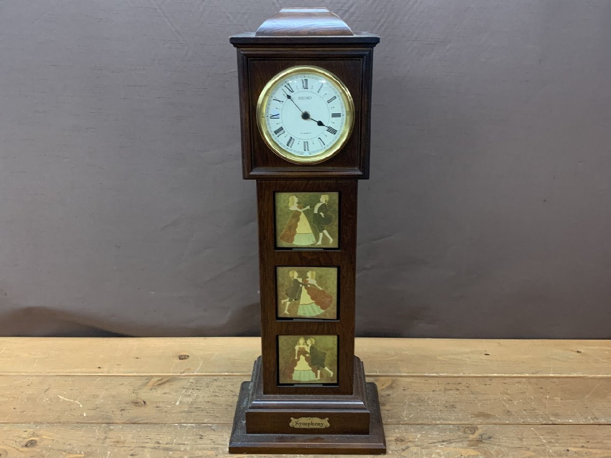 中古】美品 SEIKO セイコー 電波からくり時計 ウェーブシンフォニー