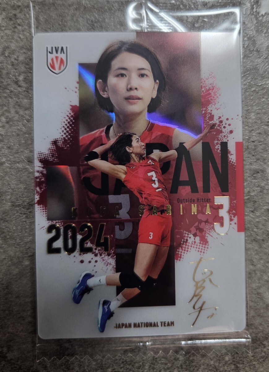 新品】全日本女子バレー古賀紗理那選手直筆サイン入全日本練習着シャツ