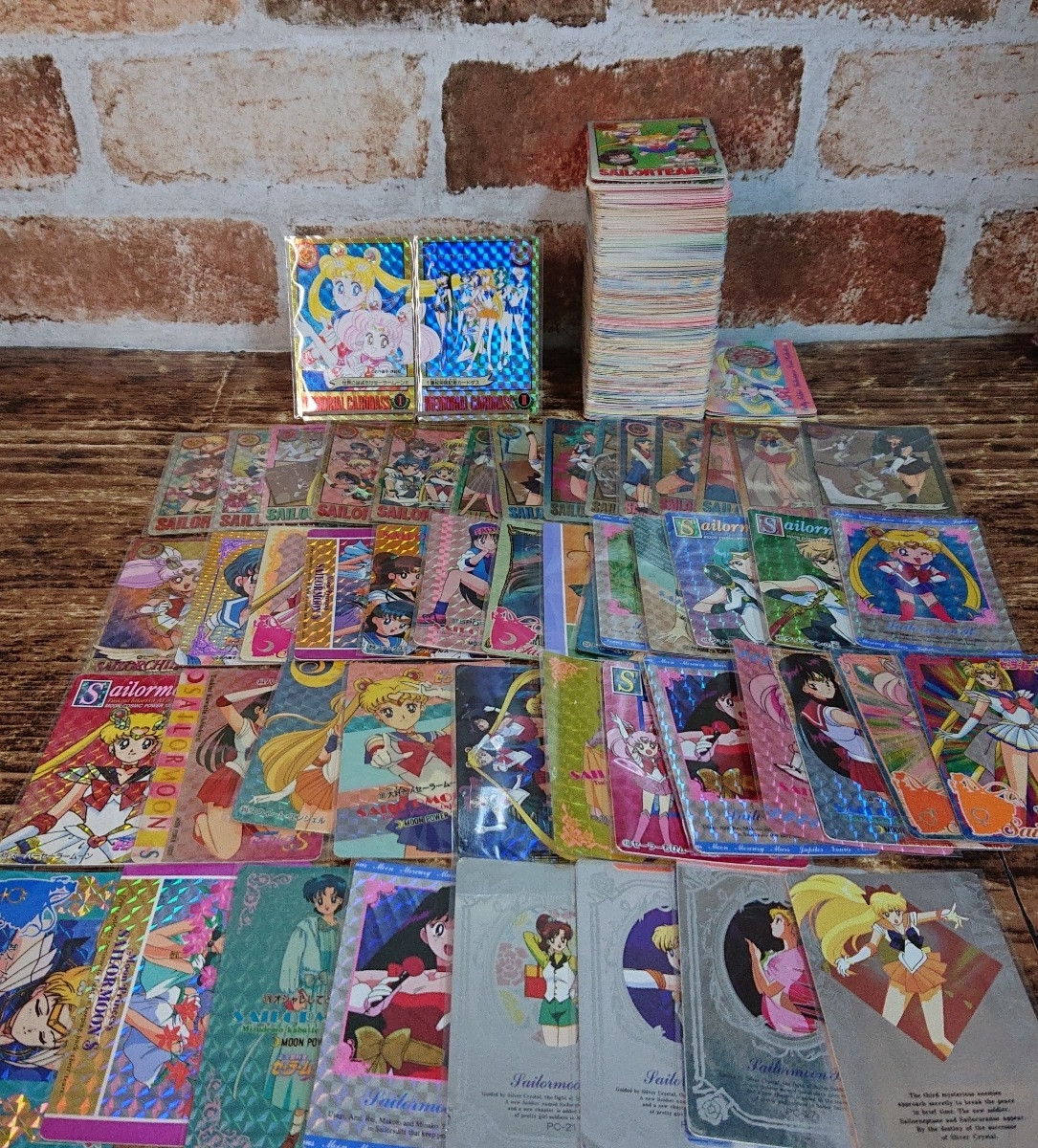 新品】新品 未使用 当時物 昭和レトロ セーラームーン 硬質 プロマイド