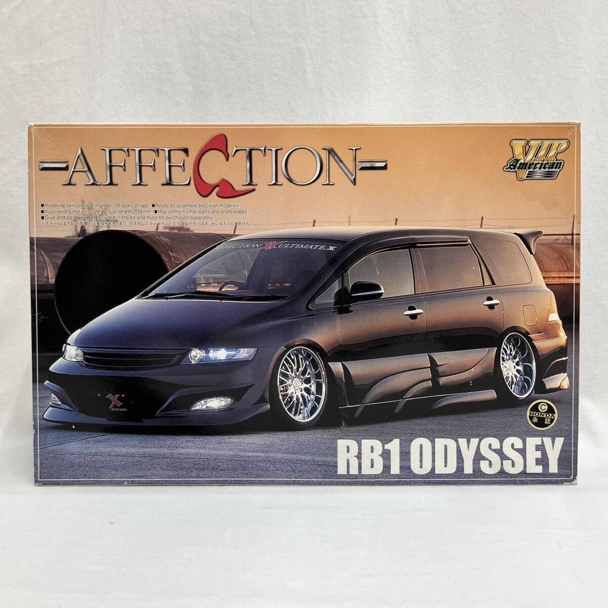 アオシマ 1/24 D.A.D オデッセイ プラモデル完成品の落札情報詳細