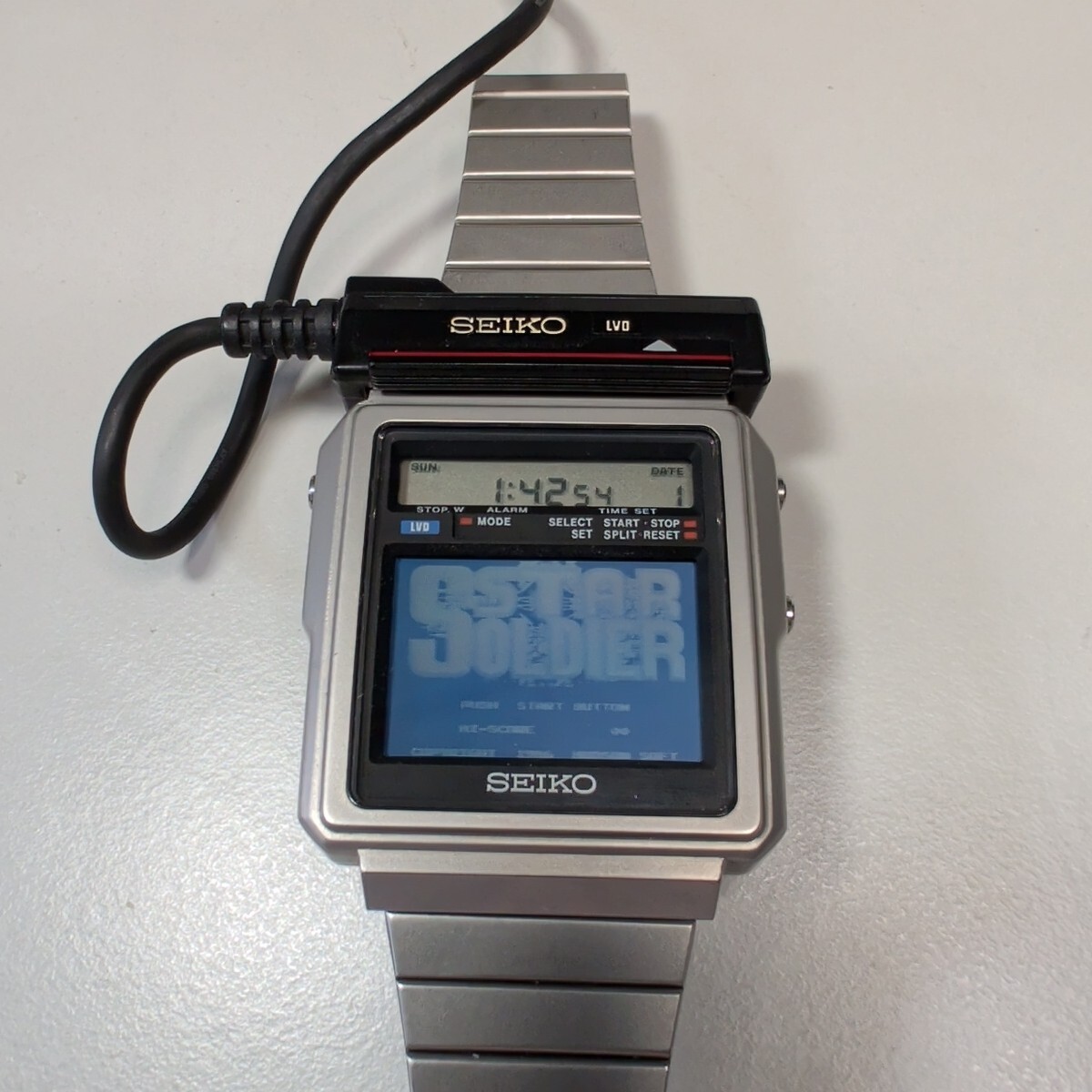 ○希少 SEIKO T001-5000 世界初TV付き腕時計 テレビウォッチ セイコー