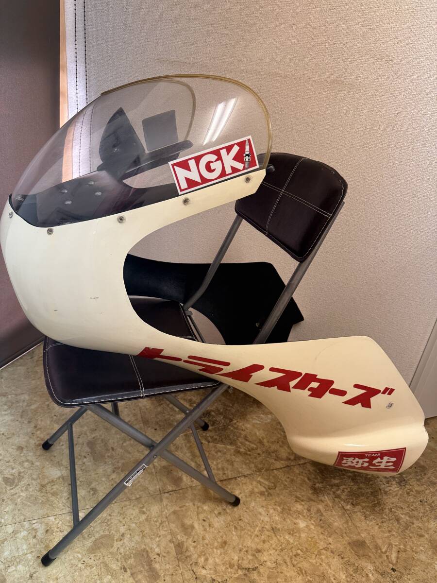 中古品 汎用 コミネタイプ ロケットカウル スクリーン ステージ セット