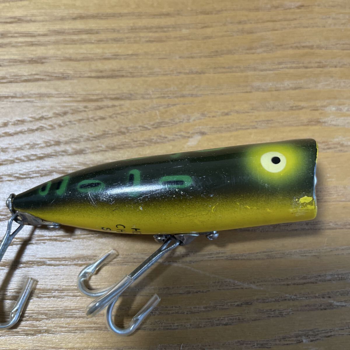 オールドヘドン　ファーストザラ　金目　初期モデル　1950年代　HEDDON やや傷や汚れあり】50's HEDDON SpinFin オールド!! 金目!! 希少モデル