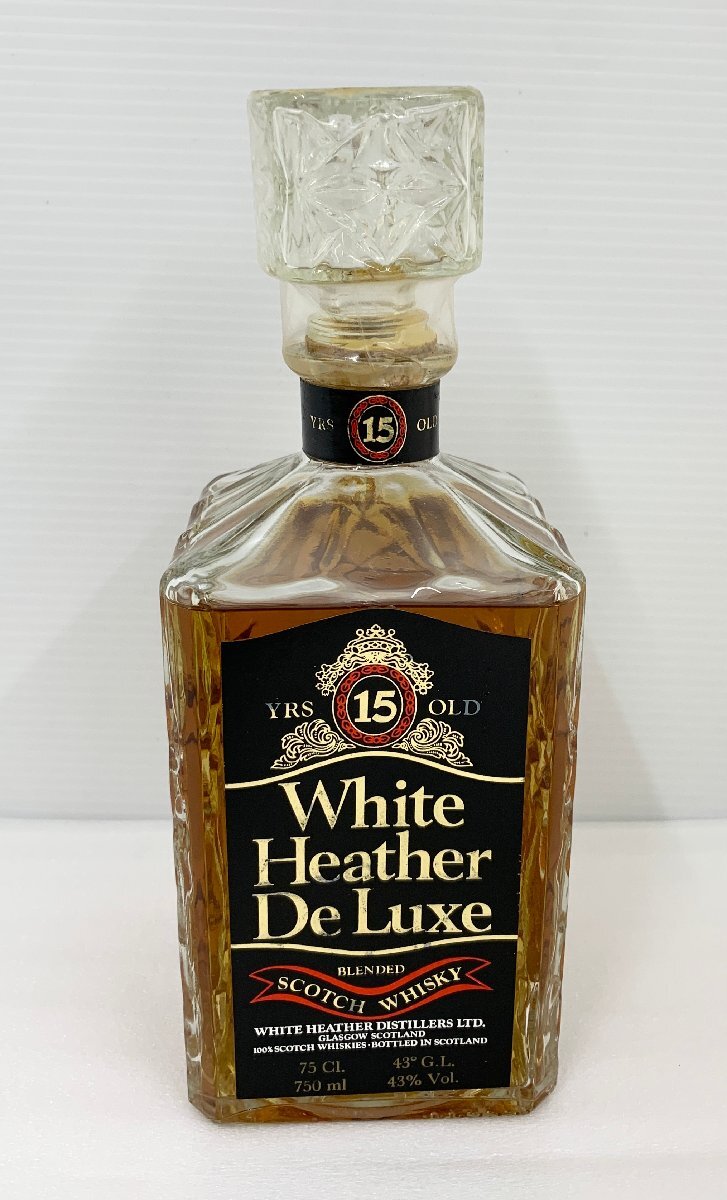 古酒】WHITE HEATHER 8年 ホワイト ヘザー スコッチ ウイスキー 750ml