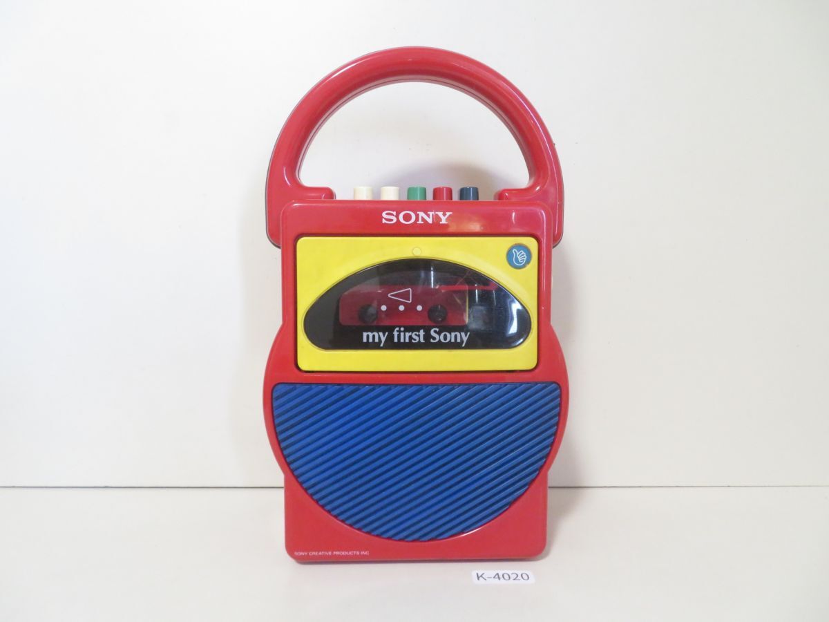やや傷や汚れあり】y0128 SONY CFS- 2020 ソニー ラジカセ マイ