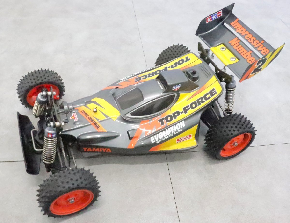タミヤ TRF419XR 　タイヤ、ライキリボディ他付き　走行僅か品　完成車 新品】TAMIYA タミヤ ライキリ GT 塗装済・未走行 ボディ ③