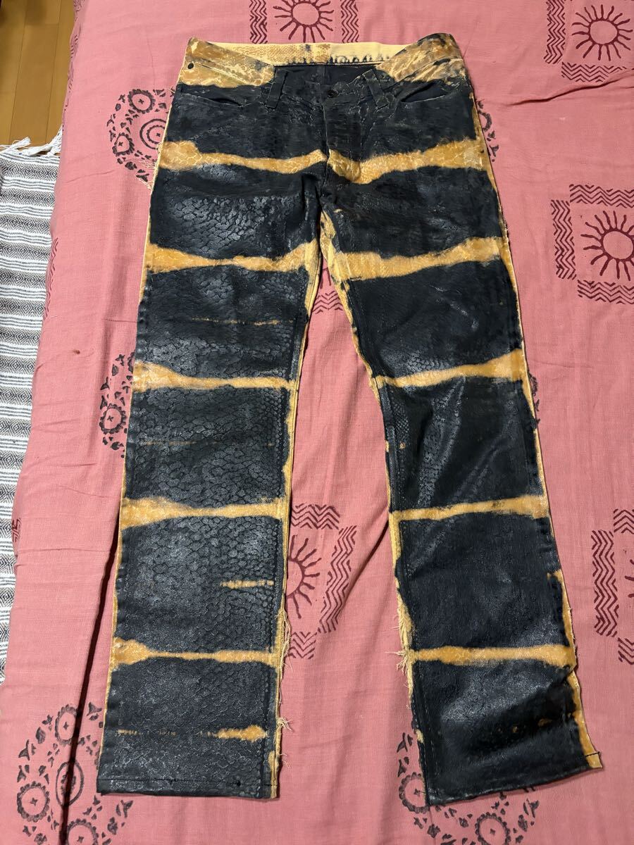 展示品 IFSIXWASNINE HAT INDIA LGB gunda ハット 中折れ 衣装 羽根 黒