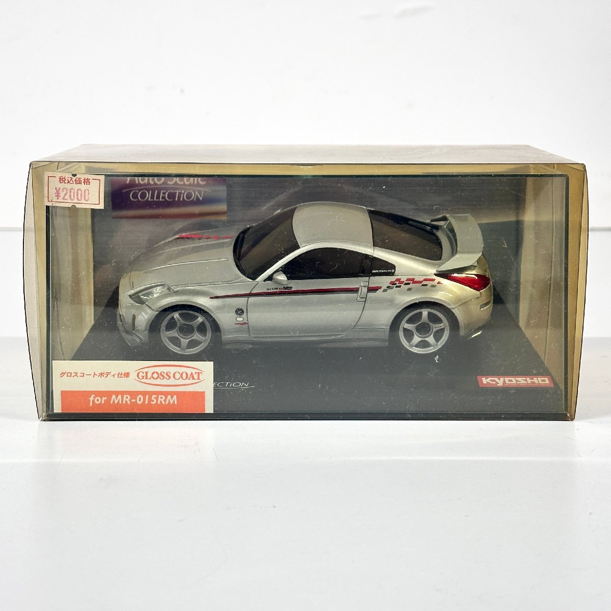 中古】京商 ミニッツ 日産フェアレディZ Z33 シルバー オートスケール