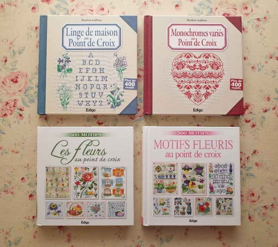 新品】送料込☆フレメ Fremme クロスステッチ図案集 FLOWER MOTIFS