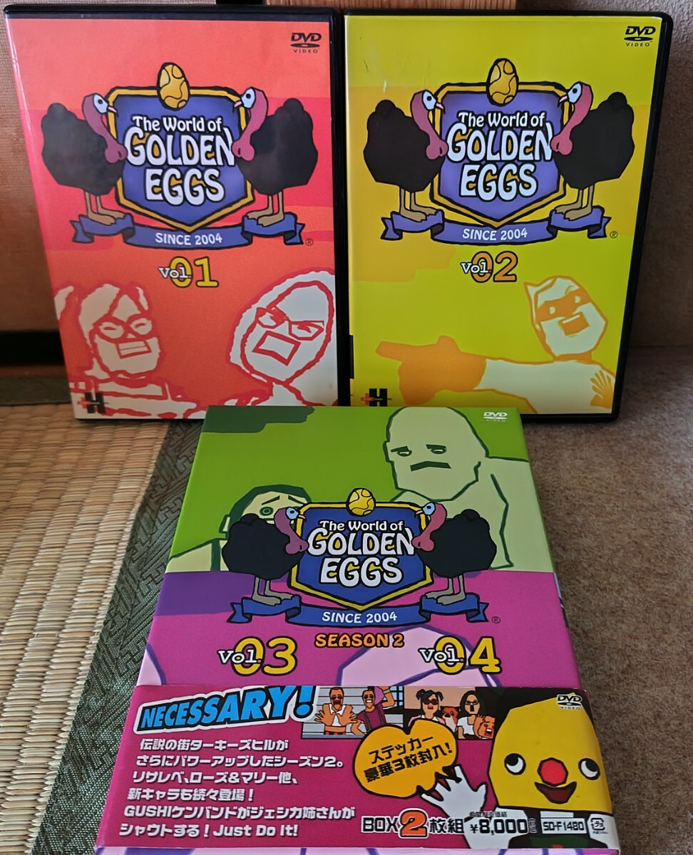 DVD】The World of GOLDEN EGGS ザ ワールド オブ ゴールデンエッグス