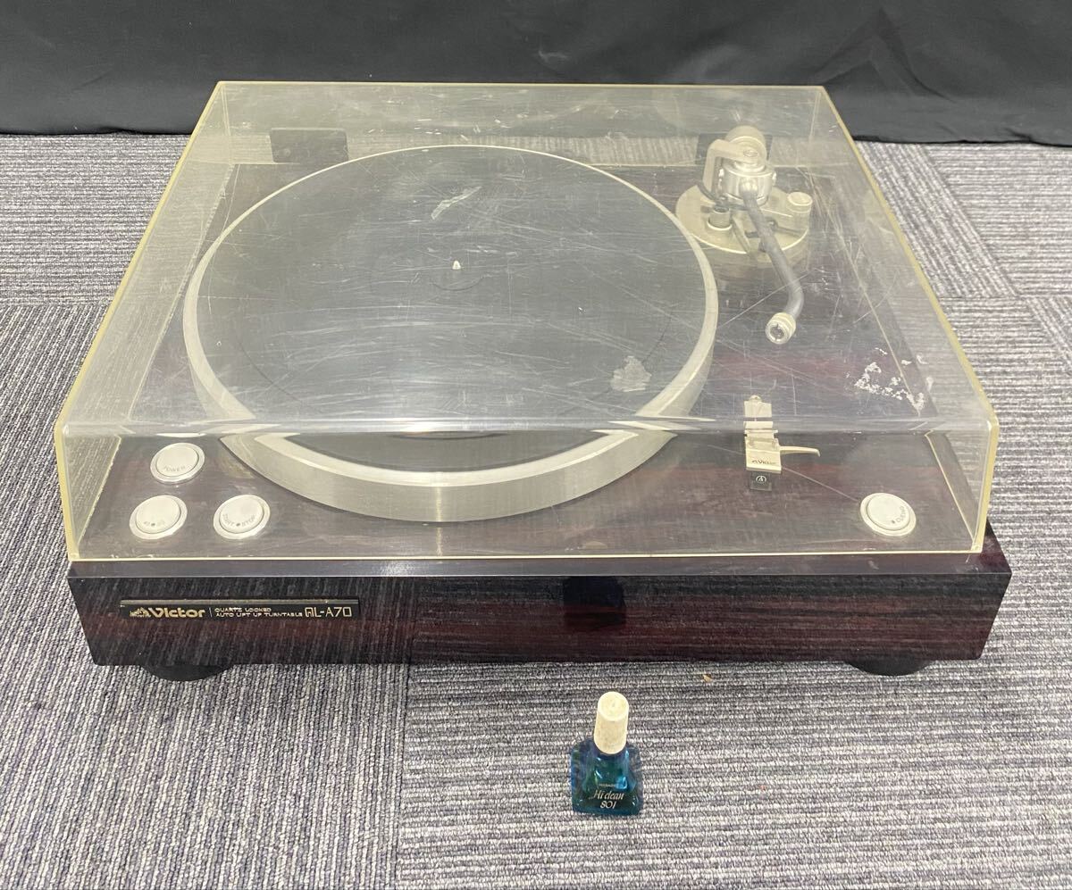 中古】Victor DC-1100 動作品 リモコン＆レコードプレーヤー付き