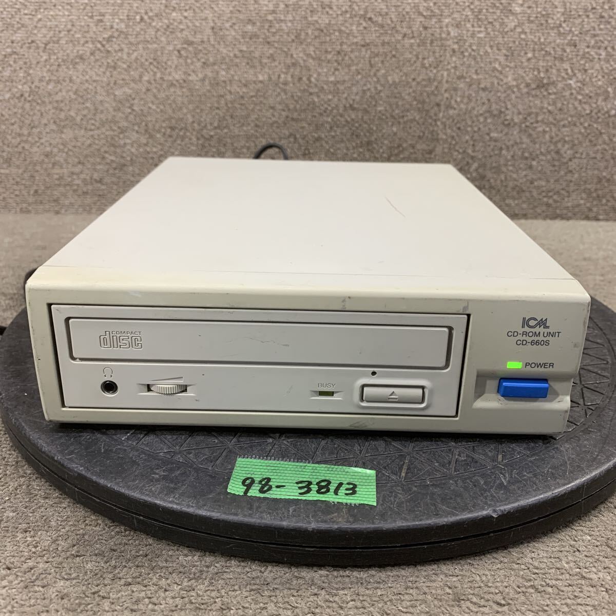 中古】PC-98用 CD-ROMドライブ NEC PC-CD60D 未チェックジャンクの落札