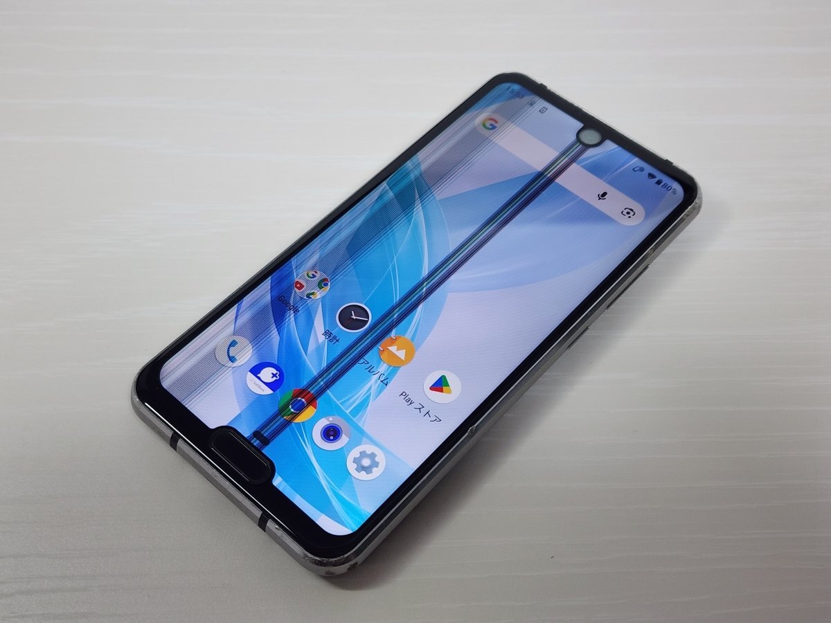 新品】☆ ほぼ 未使用 AQUOS R2 compact SH-M09 ピュアブラック 本体
