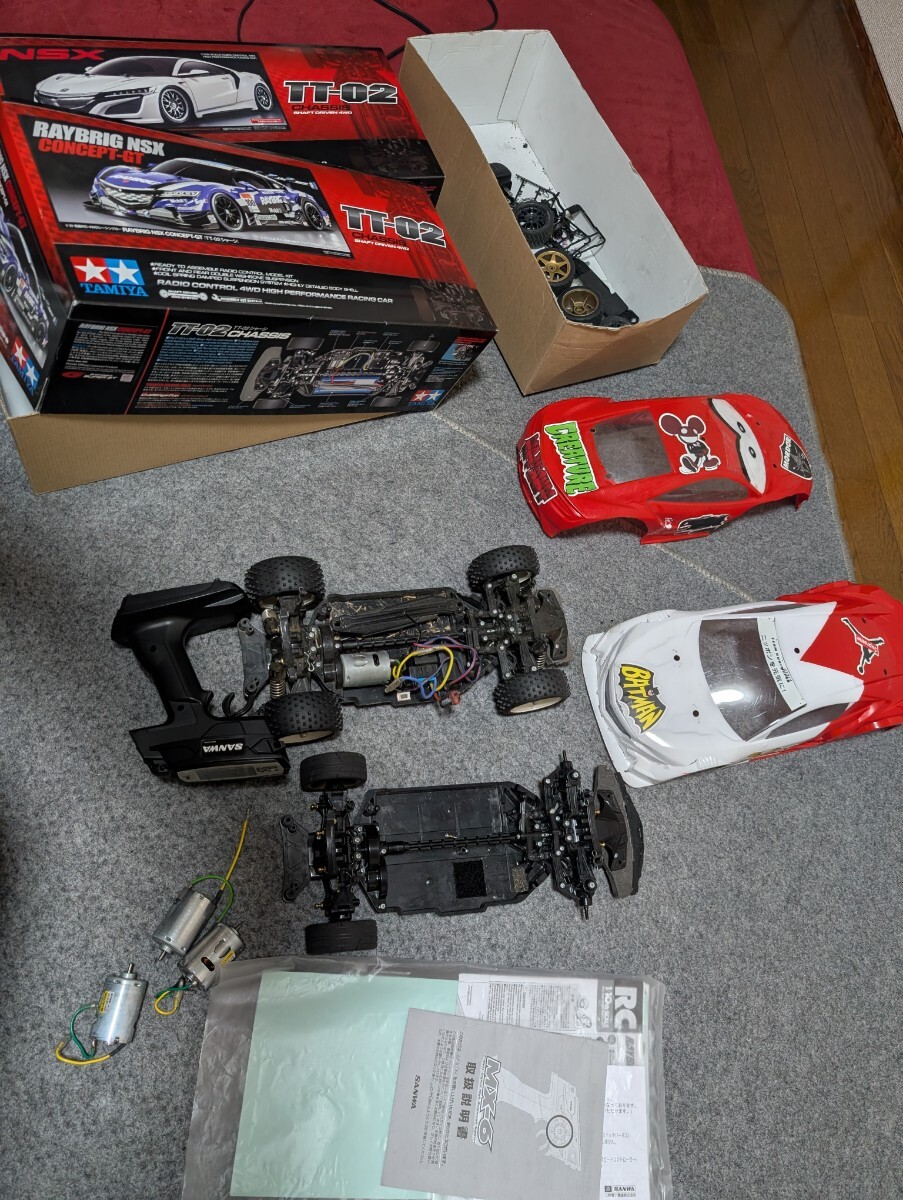 タミヤ 1/10 電動RC完成セット XB RAYBRIG NSX CONCEPT-GT☆TT-01
